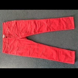 Bright Pink Corduroy Pants